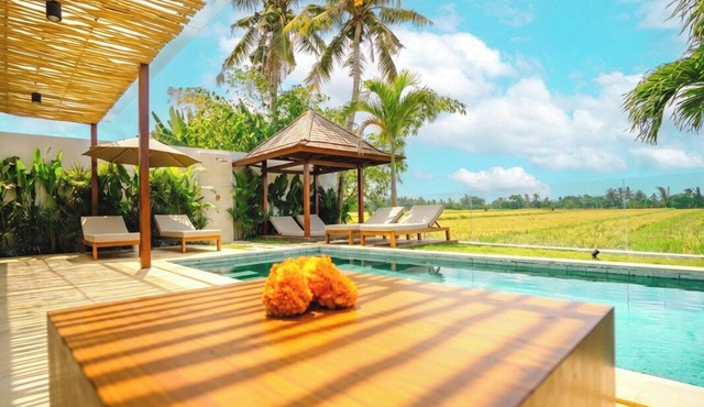3BRVilla w/Rice Field View & Private Pool Canggu in Tabanan