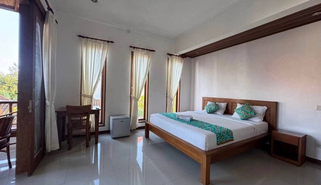 A quiet room with balcony in the heart of Ubud in Ubud