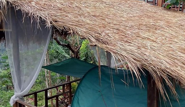Agung tent in Seraya