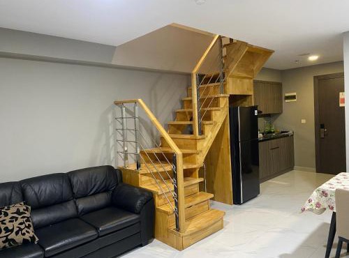 Apartemen 69m 2 Kamar Tidur dan 2 Kamar Mandi Pemandangan Kota in Medan