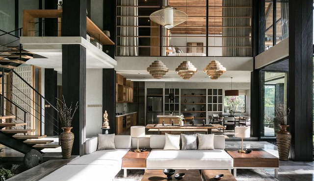 Architect 4 BDR River Villa in Nyanyi Beach in Canggu
