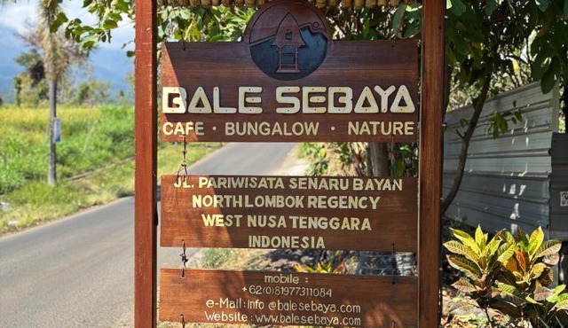 Balé Sebaya - Bungalows Café Nature in Senaru