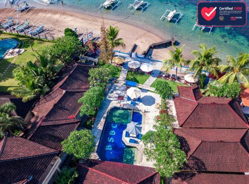 Bali Seascape Beach Club in Candidasa