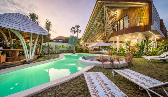 Bamboo Retreat | Private Pool | Fenced Garden in Kerobokan