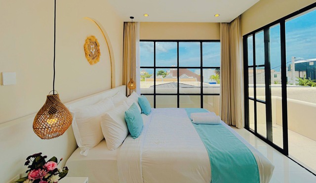 Beachside Luxury 3BR Mediterranean Sanur in Denpasar