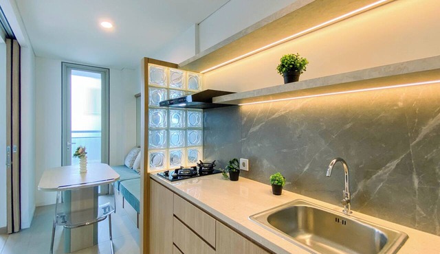Bright And Spacious Studio Apartment At Antasari Place in Jakarta
