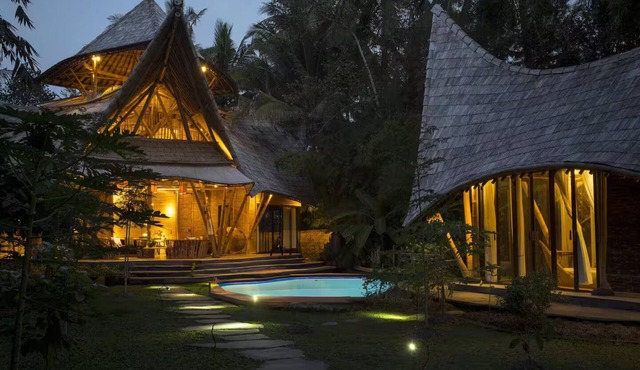 Cação House Eco-Luxe Family home near Green School in Kabupaten Badung