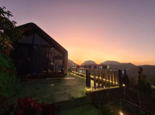 cabin view gunung in Kejajar
