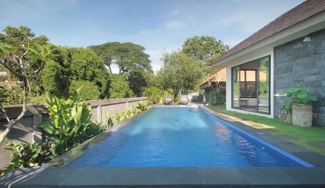 Carang Sari Sukawati 3-bedroom villa river side with private swimming pool in Sukawati Gianyar