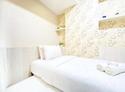 Chic and Cozy 2BR at Mekarwangi Square Cibaduyut Apartment By Travelio in Bandung