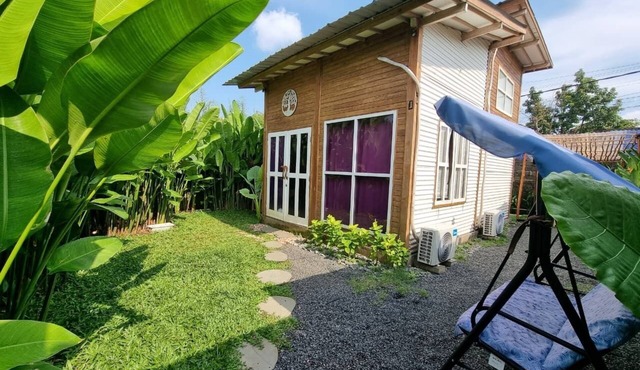 Cloud Studio - Minimalist Wooden Tiny House with Exclusive Private Space in Kuta Utara