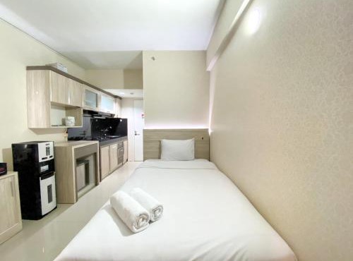 Comfortable Studio Apartment for 1 Pax Grand Sentraland Karawang By Travelio in Karawang