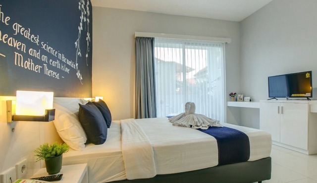 Cozy Couple Studio with Rice Field View Seminyak Bali in Denpasar