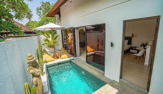 Cozy Villa Orchid with private pool in Canggu in Kecamatan Kuta Utara