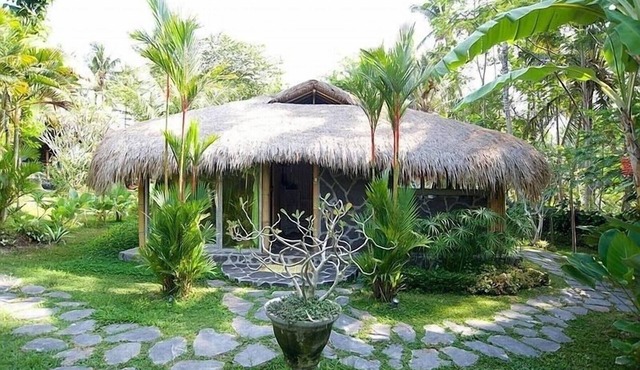 Eco bamboo house 2BR in Gianyar
