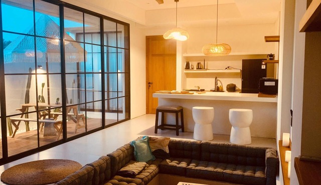 Entire Private Villa in Keramas Amid Rice Fields in Bali