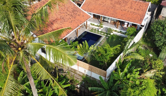 Family Friendly 3 Bedroom Villa with Pool and Garden in Seseh Ricefields in Bali