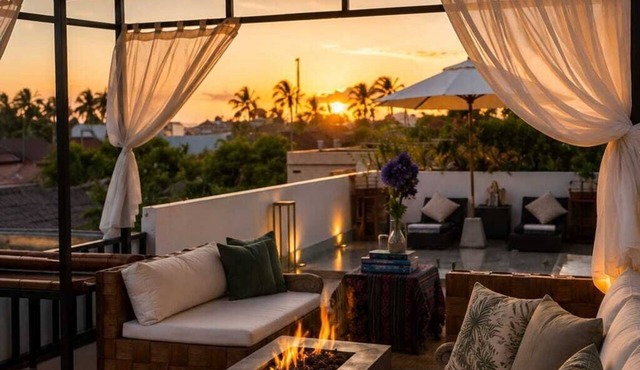 FREE ROOMs RARE HORIZON CLUB! SECRET LOUNGE PERKS:BREAKFAST, MASSAGE, 8-3BRs in Seminyak