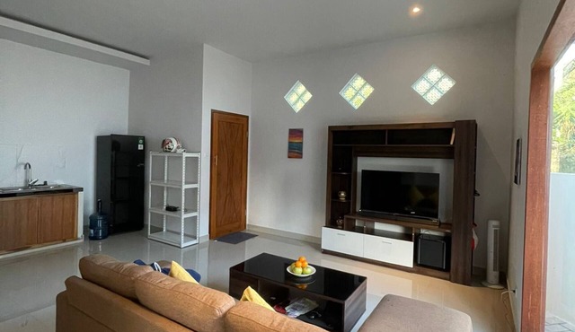 Fully equipped town house in popular fishing village in batu layar
