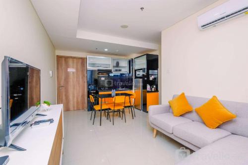 Fully Furnished and Homey 1BR Apartment at Pejaten Park Residence By Travelio in Jakarta