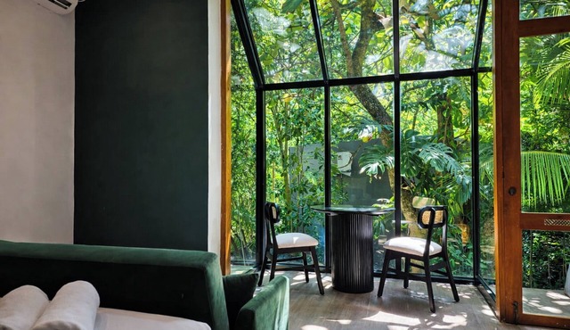 Guru Giri Forest Cabin Villa 2BR with Pool Access (Include Breakfast) in Srimulyo