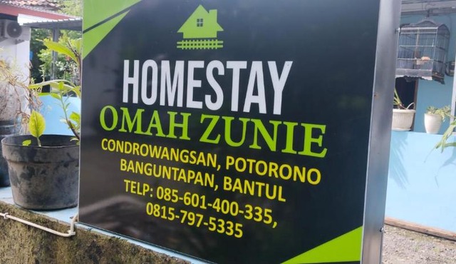 Homestay Omah Zunie in Karanggayam