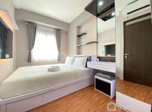 Homey 2BR Apartment at Mekarwangi Square Cibaduyut By Travelio in Bandung