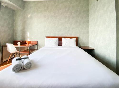 Homey and Good Choice Studio at Amartha View Apartment By Travelio in Semarang