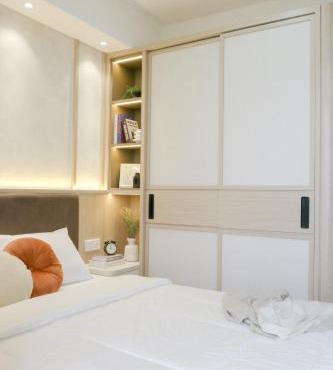 Japandi Style One-Bedroom Apartment Gold Coast PIK in Jakarta