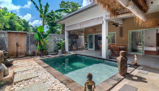 Jellyfish (2) 2BR for Group,5 Min to Thomas Beach in South Kuta