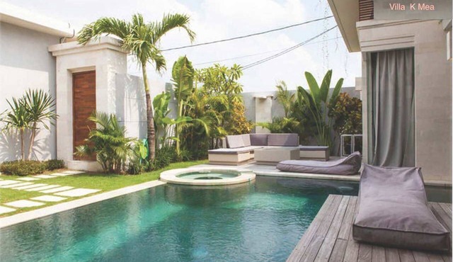 K Mea Villa - Bali-Seminyak- Oberoi district - New - pool - jacuzzi - 6 pers in North Kuta