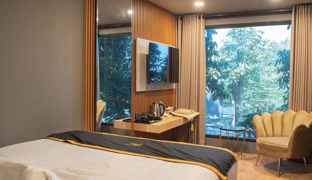 Krasan Riverside Resort Jogja in Srimulyo