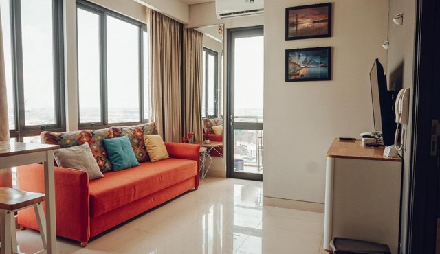 @Lexio.Stay - Luxury Condominium One Residence (Harris Hotel Batam Centre) with sea View (Singapore) + city View (Romantic) in Batam Center