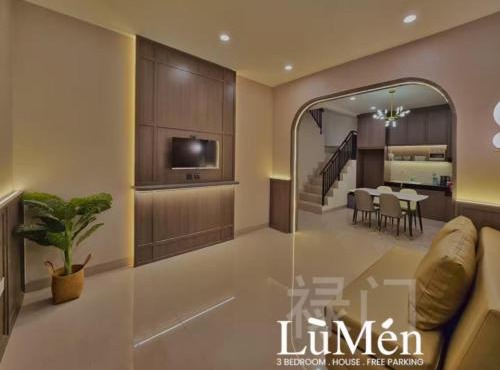 LuMen By SanLiving - 3BR - NICE Expo - Free Parking in Rawalumpang