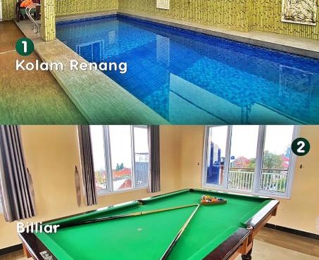 mabes 5 kamar billiard poll in Cianjur