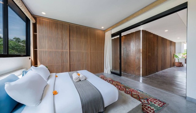 Modern 2BR Villa Rooftop & Pool in Kuta Utara