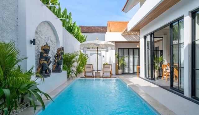 Modern 3BR Villa w/Private Pool in Kuta Utara