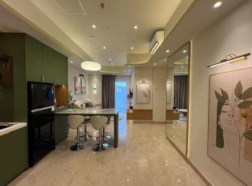 Muji Style 2BR 3 Beds Apartment at Podomoro Medan - Direct Mall in Medan