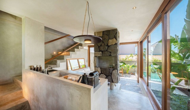 Peaceful one-bedroom villa with private pool, ocean view, and quiet surroundings in Nusa Lembongan