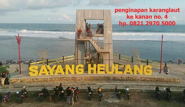 Penginapan Karanglaut Sayangheulang in Cilauteureun