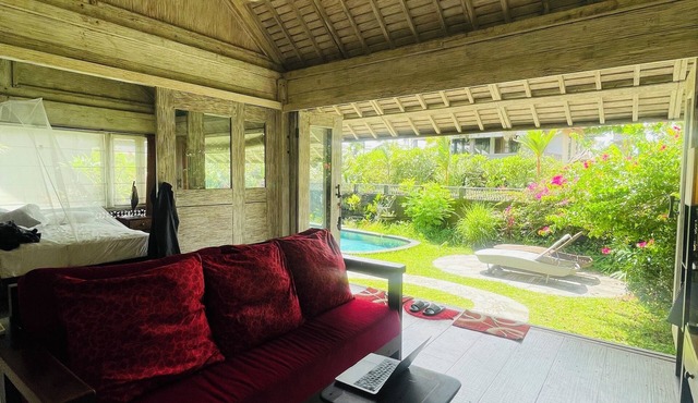 Pondok Mirah Villa- Rice Field Cottage With Pool – Tranquil Getaway in Ubud