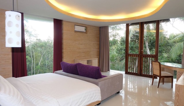 Private Two-Bedroom Ricefields View Villa Ubud in Ubud