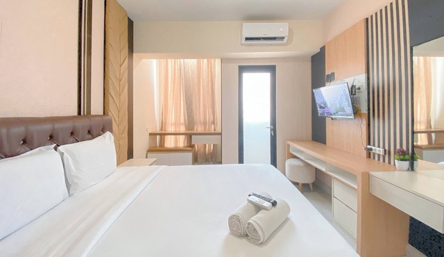 Restful And Homey 1Br Without Living Room At The Alton Apartment in Semarang