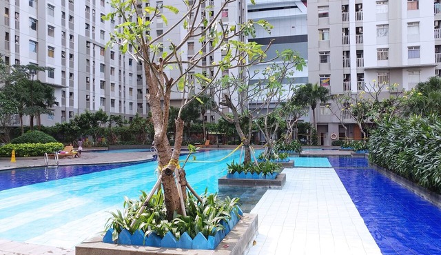 Restful And Serene Studio Room At Apartment Green Bay Pluit in Jakarta
