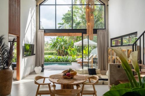 Sava Villa Ubud Rice Fields View in Tegalalang