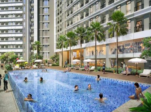 Sea View Studio Flat at Losari Beach, Makassar City in Makassar