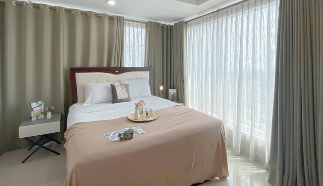 Spacious and Comfy 2BR Combined at Grand Kamala Lagoon Apartment in Bekasi