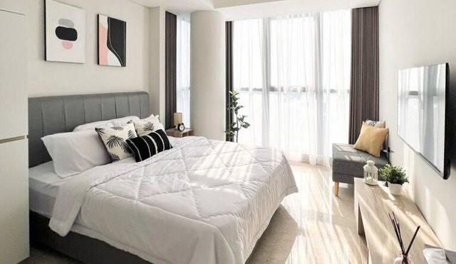 Stylish Seaview 3 BR Condo at PIK in Jakarta