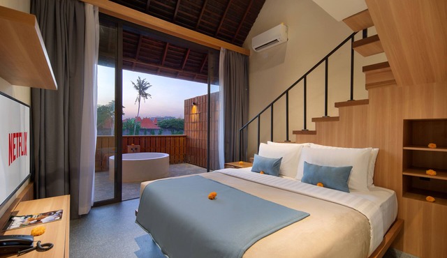 Suite Double River View in Canggu in Canggu