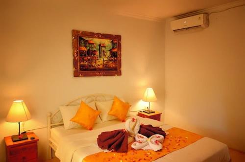 The Rahayu Cottage upper room in Nusa Penida